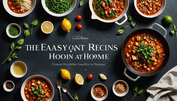 Recettes faciles et originales pour cuisiner à la maison